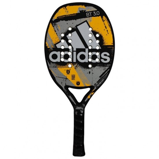 RAQUETE ADIDAS BEACH TENNIS BT 3.0 - LARANJA/CINZA